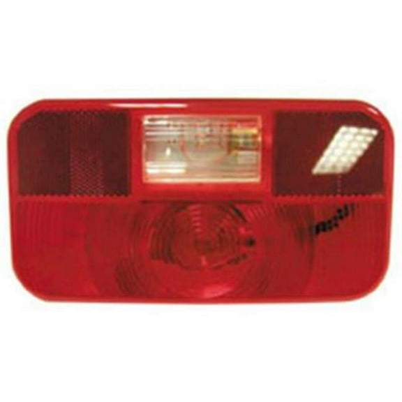 Peterson Mfg V2592225 Stop, Turn & Tail Light Lens, Red