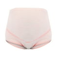 thumbnail image 3 of CALAFEBILA Cotton Hipster Maternity Solid Spring Mother's Day Breathable High Waist Tummy Contral Camel Toe Underwear for Women Clearance, 3 of 4