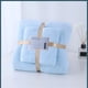 thumbnail image 4 of Bath Towel Bathroom Set Deluxe Bath Towel Soft Cotton Towel Set High Absorbent Towel Includes 1 Bath Towel 28.5X51 Inches And 1 Towel 13.5X29.5 In, 4 of 4