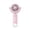 Pink, variant on Portable Handheld Mini Fan, Neck Fan, Desk Fan, 180° Adjustable,Display Electricity in Real Time, USB Rechargeable Foldable Fan, Quiet Personal Fan(Blue)