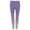Purple/Light Grey Marl, variant on Tombo Womens Fade Seamless Leggings