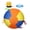 Color, variant on Herding Ball for Dogs Calming Ball with Cover Handle Inflatable Training Ball for Large Breeds Small Medium Dogs Active Play Exercise