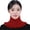 Wine, variant on Women's Double Layer Knit Neck Warmer, Thickened Turtle Neck Collar, Warm Winter Scarf for Cold Weather, All Season Fashion Accessory and Gift White