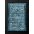 thumbnail image 2 of Unknown 17x24 Black Modern Framed Museum Art Print Titled - Graphic Songbook III, 2 of 5