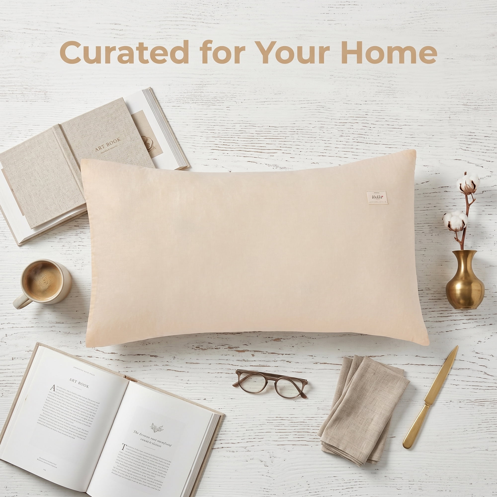 Unique Bargains 2 Pack Cotton Pillowcase Smooth Cooling Pillow Cases Envelope Closure Queen Milk yellow - pink