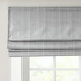 thumbnail image 3 of Madison Park Galen Roman Window Shades Basketweave 1 Piece 64" Cordless Casual Window Treatments Gray, 3 of 6