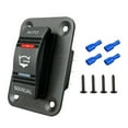 thumbnail image 3 of Rocker Switch Panel,3 way switch toggle rocker panel control,car boats marine RV 12v 24v on off rocker switch,automotive trailer toggle switches controller,5 pin pre wired switch panel Bilge, 3 of 9