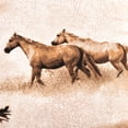 thumbnail image 3 of VISI-ONE Blue Ridge Trading Chevaux Sauvages Chasse Décorative et Rustique Oreiller à Jeter Oblong, 14 "x 20" Pouces,, 3 of 5