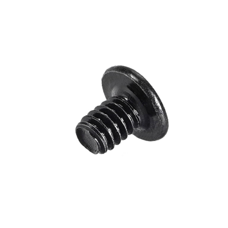 Uxcell M2x3mm Black Phillips Screw Fastener 3.8mm Dia Screw Head
