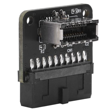 Tebru Ph73a Front Panel Socket Ph73a Front Panel Socket 90 Degree Usb3 019p p To Motherboard Type E Connector Front Panel Socket Motherboard Card Walmart Com