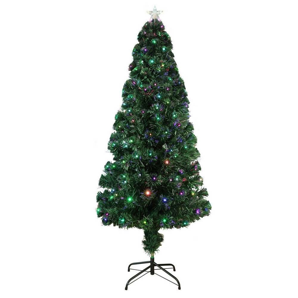 fiber 5ft homegear 4ft 6ft prelit hinged dusted branches snow 3ft shop247