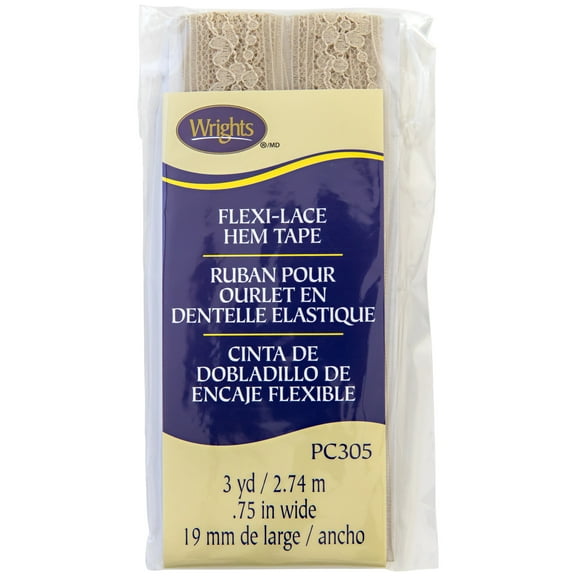 Wrights 3/4" Beige Seambinding, 3 yd
