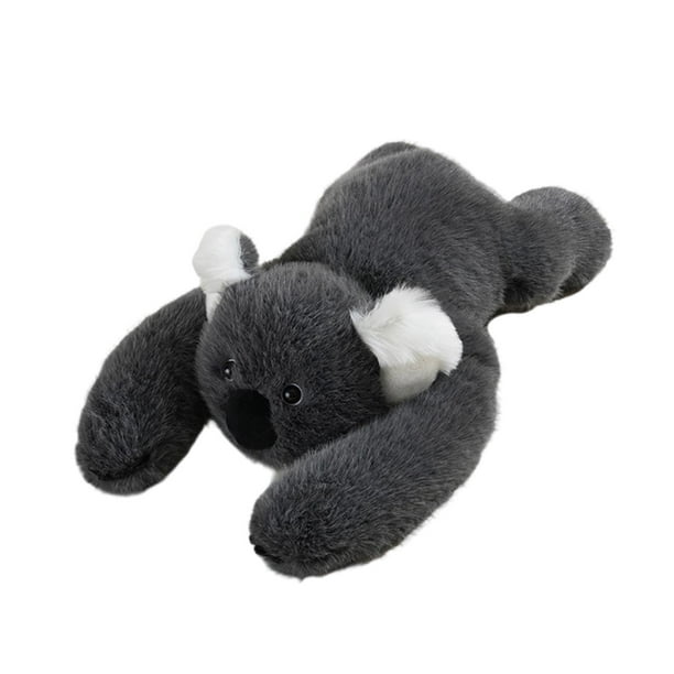 Juguete de peluche de animal decorativo adorable y suave para coche, juguete de peluche realista coala