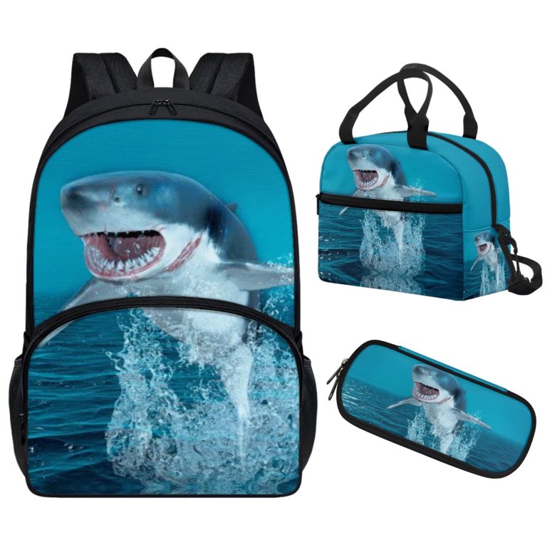 Shark Reusable Snack Bags, Sandwich Bags, Zipper Bags Waterproof