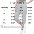 thumbnail image 3 of Women's 2026 Trendy Capris Drawstring Waist Casual Lightweight Capri Pants Summer Capris with Pockets Loose Fit Trousers Khaki XL, 3 of 7