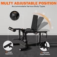 thumbnail image 3 of 3 In 1 Leg Extension and Curl Machine, 440LB Adjustable Leg Curl Machine for Home Gym, Seated Leg Extension and Lying Curl Machine for Lower Body Workouts, 3 of 7