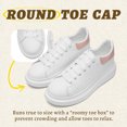 thumbnail image 2 of Adult Platform Casual Sneakers Lace Up Fashion Daily Walking Shoes for All Seasons, 2 of 6