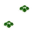 thumbnail image 2 of Baohd 50pcs DIY Crafts Made Easy With Fabric In Multiple Colors Eco-friendly Fiber Realistic Appearance Wide Application Deep Green 4.5cm 2Set, 2 of 6