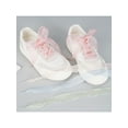 thumbnail image 5 of INSPIRE CHIC Flat Snow Yarn Shoelaces Wrinkle Texture Wide Shoe Laces for Sneakers Skate Shoes Boots Sport Shoes 1 Pair Black 80cm/31.5", 5 of 5