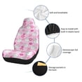 thumbnail image 3 of Goofa Sunflower Rabbit Printed Car Seat Covers, Automotive Seat Covers for Cars Trucks and SUVs, Quick Setup Universal Fit Elastic Seat Covers-2 PCS, 3 of 6
