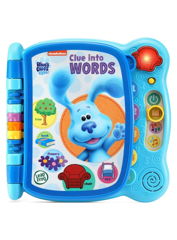LeapFrog Blues Clues & You! Clue Into Words Book for Preschoolers
