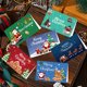 thumbnail image 4 of Set de tarjetas navideñas de lujo | 6 tarjetas navideñas multicolores con sobres y pegatinas | Tarjetas de papel festivas para mensajes personalizados | Deseos y regalos navideños, 4 of 9