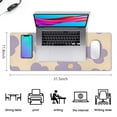 thumbnail image 5 of Play in Style with Daisy Flower Vintage Gaming Mouse Pad Desk Mat - 31.5x11.8 inch Extended Mousepad, Non-Slip Rubber Base, Stitched Edges - Ideal for Office Home and Game, 5 of 7