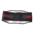 thumbnail image 2 of Faja moldeadora de cintura abdominal para entrenamiento, faja para espalda baja, faja reductora Rojo Plata S, 2 of 9