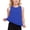 Blue, variant on FSYBOA Casual Quick Drying Sleeveless Crew Neck Kids Athletic Tops Orange Size 11-12T