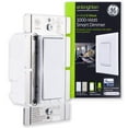 thumbnail image 1 of GE Enbrighten Z-Wave Plus 1000W Smart Dimmer Switch, for Incandescent/Halogen Bulbs ONLY, NO NEUTRAL REQUIRED, White & Lt. Almond, Zwave Hub Required, Works with SmartThings, Wink, Alexa, 14299, 1 of 8