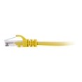 thumbnail image 3 of C2G 4ft Cat6a Snagless Unshielded (UTP) Network Patch Ethernet Cable-Yellow - Patch cable - RJ-45 (M) to RJ-45 (M) - 4 ft - UTP - CAT 6a - molded, snagless, stranded - yellow, 3 of 5