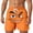 30-Orange, variant on Mens Swim Trunks Cute 3d Cartoon Face Lightweight Beach Board Shorts Elastic Waist Mens Bathing Suit Beach Swimming Pool Swimwear