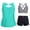 Mint Green, variant on Bikini Set Woman Swim Shorts and Bathing Suit Tops for Women Women Bathing Suit Drawstring High Waist Stretchy Drawstring Loose Fit Womens Swimsuits Bikini S-3XL