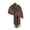 Black(ladies Scarves), variant on Women's Woven Paisley Shawl Wrap Tassel Cozy for Fall Winter