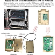 Road Top Wireless CarPlay & Android Auto Retrofit Kit for Ford Sync2, Supports USB, Camera