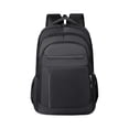 thumbnail image 2 of 1Pc Business Laptop Backpack - Large Capacity Multi Compartment Rucksack for Teen Girls, Aesthetic Commute Travel Daypack for Back To School Daily Outdoor Use, Black, 2 of 6