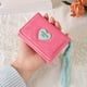 thumbnail image 5 of Cierre magnético para cartera slim | Portatarjetas • Cuero PU • Ranura Multi-Tarjeta • Negro, Rosa, Beige, Verde | 10,7x8,3x1,8cm | Resistente al agua | Accesorio portátil para cuerda de mano |, 5 of 7
