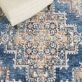 thumbnail image 4 of SAFAVIEH Olympia Collection OPA208M Blue / Beige Rug, 4 of 9