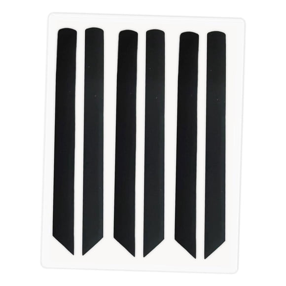 6 almohadillas para levantar pestañas, cubiertas para levantar pestañas, herramienta para familias, niñas y mujeres. Negro