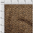 thumbnail image 2 of oneOone Georgette Viscose Brown Fabric Abstract Diy Clothing Quilting Fabric Print Fabric By Yard 42 Inch Wide, 2 of 4