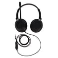 thumbnail image 2 of Communication Headset,Binaural Customer Service Headset Noise Reduction Telephone Headset Telephone Headsetwith HD Mic Advanced Technology, 2 of 14