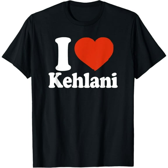 I Love Kehlani, I Heart Kehlani, Red Heart Valentine T-Shirt
