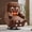 Brown, variant on Oversized Power Lift Recliner Chair with Vibration Massage, Big and Tall Electric Lift Chair with PU Leather, Cup Holders and Side Pockets,Dark Brown