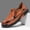 Light Brown-1, variant on Men's Handmade Vintage Casual Shoes, Fashion Sandals, Outdoor Men's Shoes