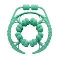 thumbnail image 1 of Yinanstore Rouleau de Massage pour les Jambes Rouleau à 36 Points Pince Circulaire pour les Jambes Polyvalent Portable 36 Roues Outil de Massage pour Mollet pour Voyager Bras Intérieur Vert, 1 of 8