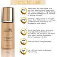 thumbnail image 3 of Suero GLO24K Con Oro de 24k 50ml Para Ojos, 3 of 5