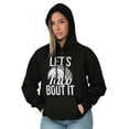thumbnail image 4 of Lets Taco Bout It Tuesday Funny Food Unisex Plus Fleece Graphic Hoodie Brisco Brands 2X, 4 of 5
