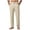 Beige, variant on Akiihool Men's Pants Casual Men's Performance Extreme Comfort Twill Straight Fit Cargo Pant Black,L