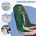 thumbnail image 7 of Bulopur Eagle Front Car Seat Towel for Men Mexican Flag Washable Car Seat Sweat Protector with Storage Bag for Summer Sport Breathable Fit SUV Sedan Truck 1pcs, 7 of 7