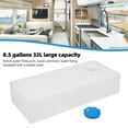thumbnail image 3 of RV  Water Tank, Unbreakable Anti High Low Temperature RV Water Storage Tank 8.5 Gallon Leakproof Large Capacity  for Trailer Boat Yacht, 3 of 7